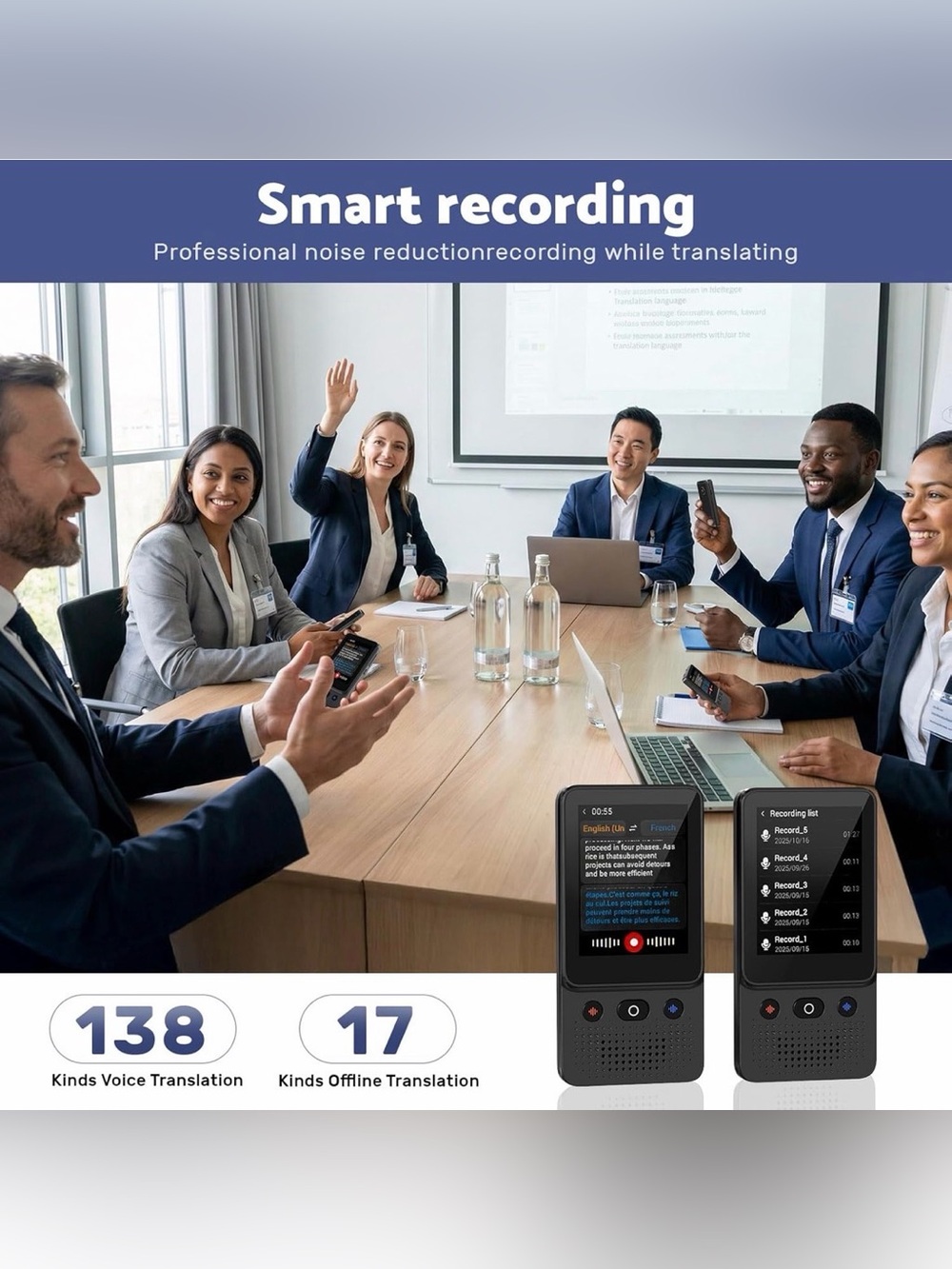 NEW AI Language Translator Device with Camera - Picture 5 of 8